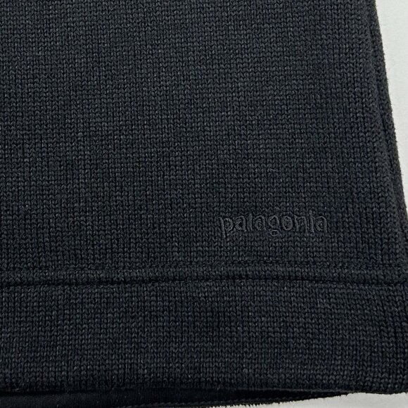 Patagonia Women's Black Better Sweater Knit Winter Designer Luxury Jacket S/C37 - Picture 8 of 16